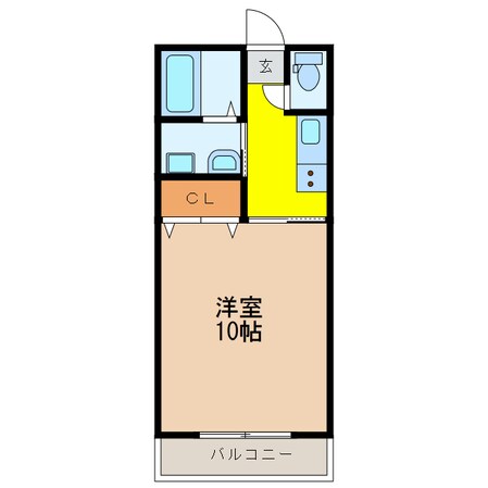 スターレット新栄の物件間取画像